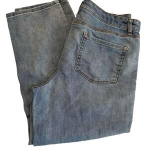 OAT Blue Stretch Denim Jeans Size 12